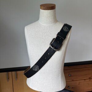 Ed Hardy by Christian Audiger Genuine Leather Belt